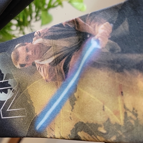 VINTAGE Star Wars  Obi Wan Kanobi Neck Tie Star Wars Bundle Jedi Repeat  Navy - Picture 6 of 15